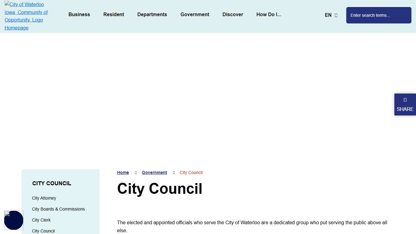 Welcome to Waterloo, IA